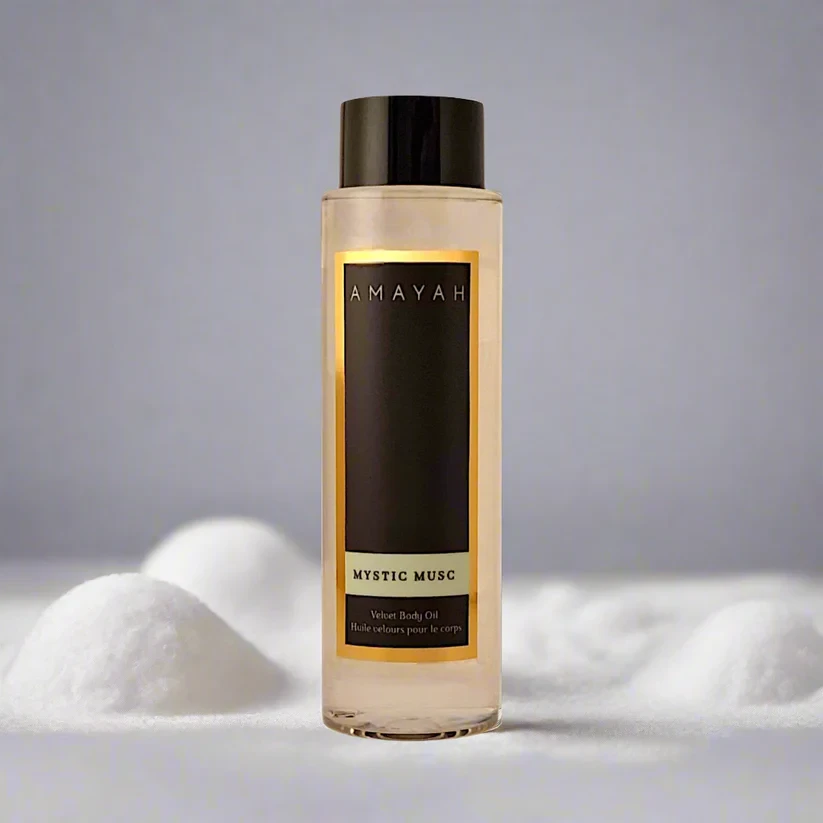 زيت الجسم المخملي ميستك مسك