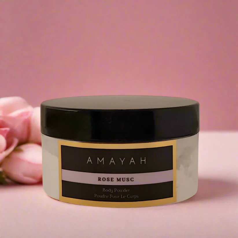 بودرة الجسم روز مسك