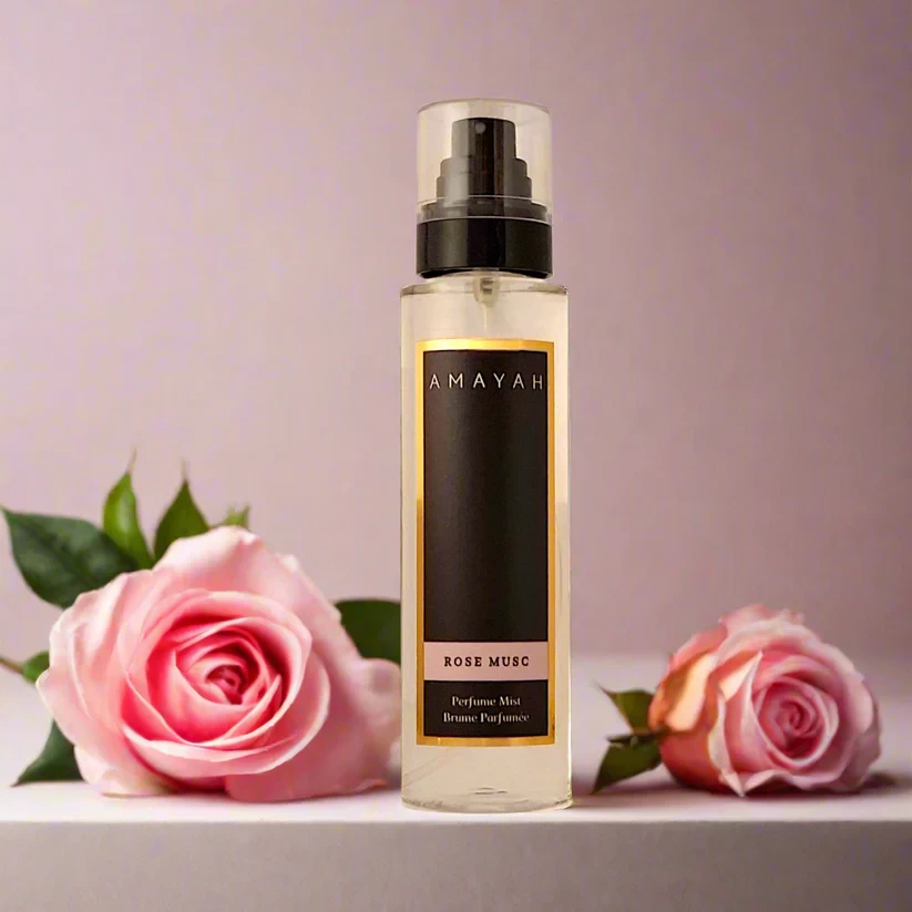 عطر الجسم الورد والمسك