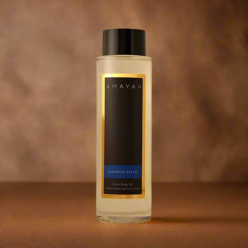 زيت الجسم المخملي سافرون سبايس